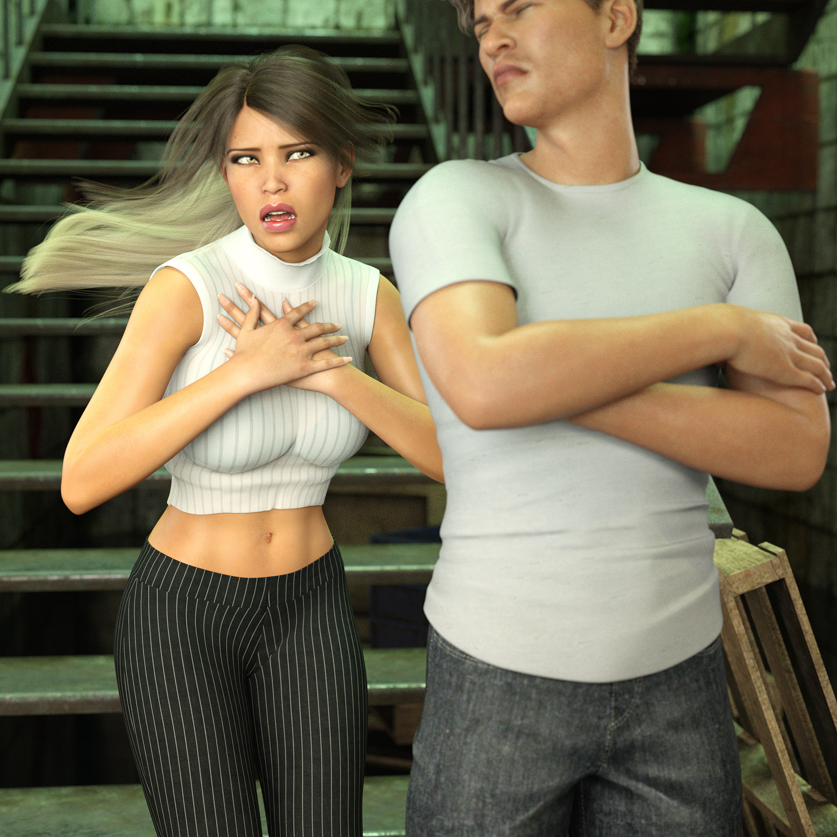 Z Excuses and Apologies Poses for Genesis 3 and 8 | Daz 3D