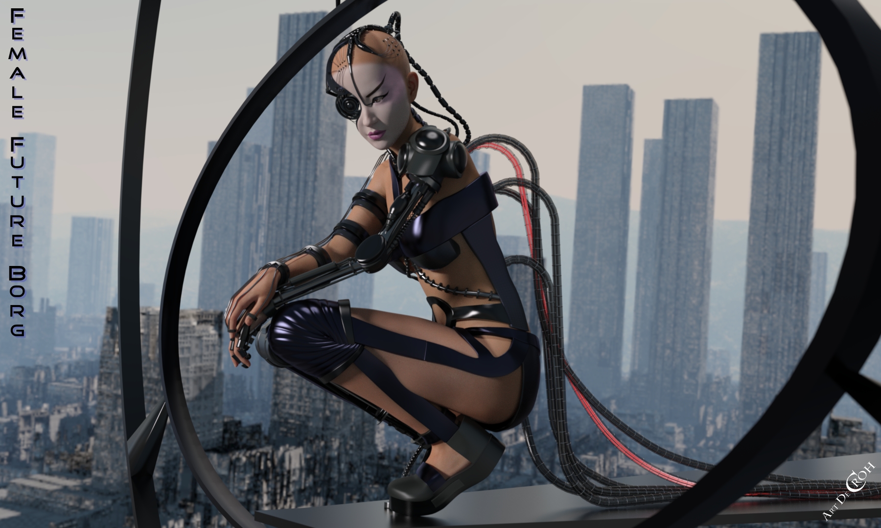 Female Future Borg for Genesis 8 Female(s) Female Future Borg for Genesis 8 Female(s) by: Art-de-Croh, 3D Models by Daz 3D