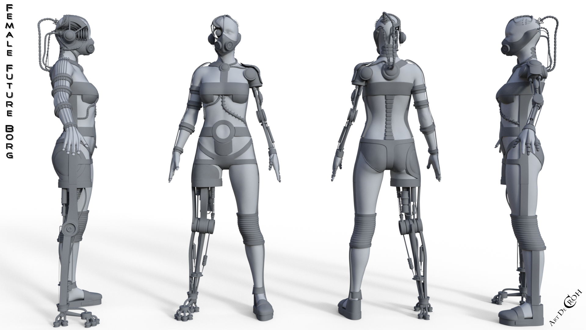 Female Future Borg for Genesis 8 Female(s) Female Future Borg for Genesis 8 Female(s) by: Art-de-Croh, 3D Models by Daz 3D