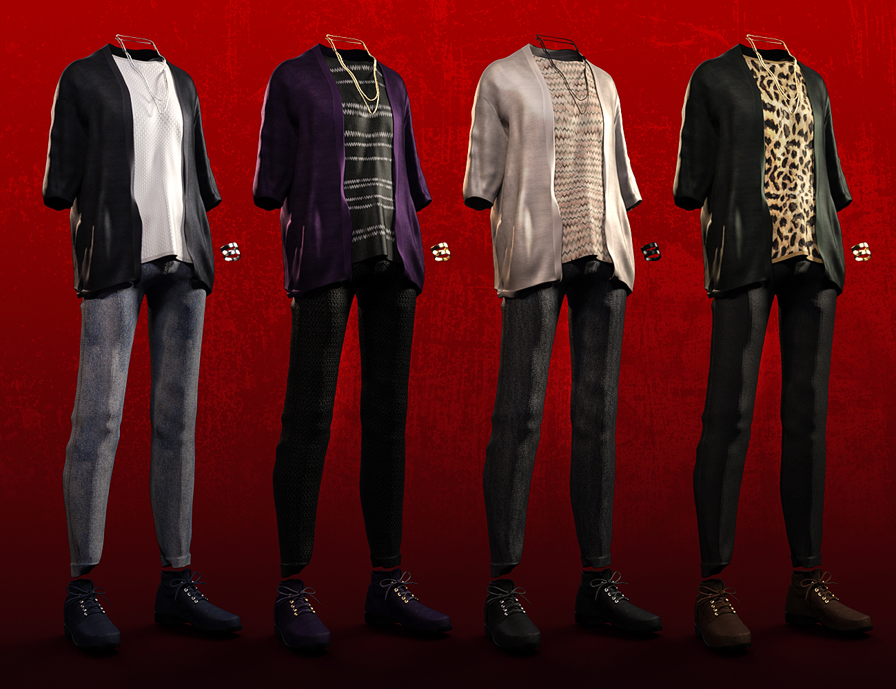 dForce Pop Style Outfit Textures dForce Pop Style Outfit Textures by: OziChick, 3D Models by Daz 3D