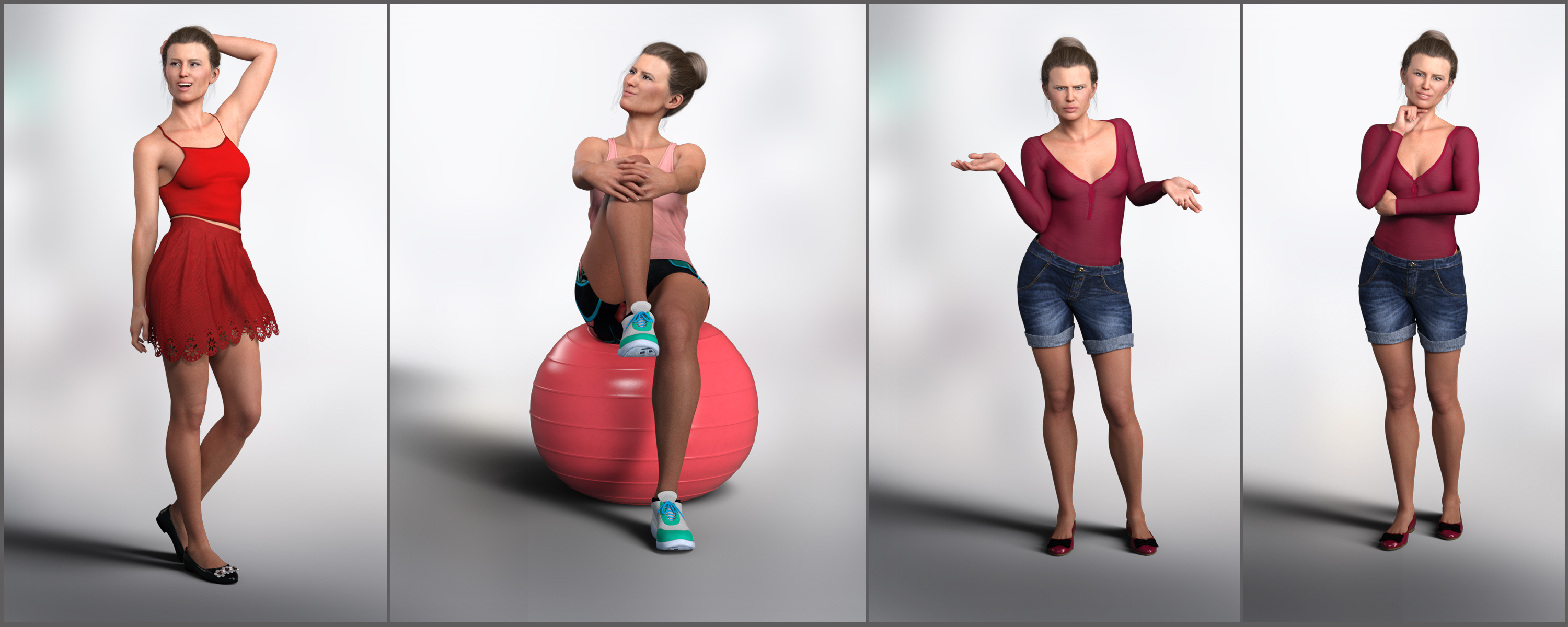 Z Juggling Life for Jenni 8 by: Zeddicuss, 3D Models by Daz 3D