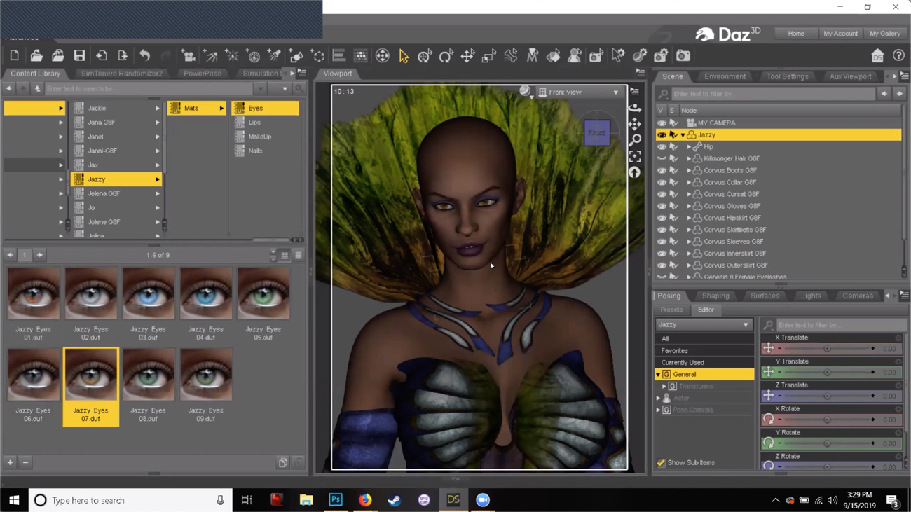 WORKFLOW : A Guide to Character Art Production | Daz 3D