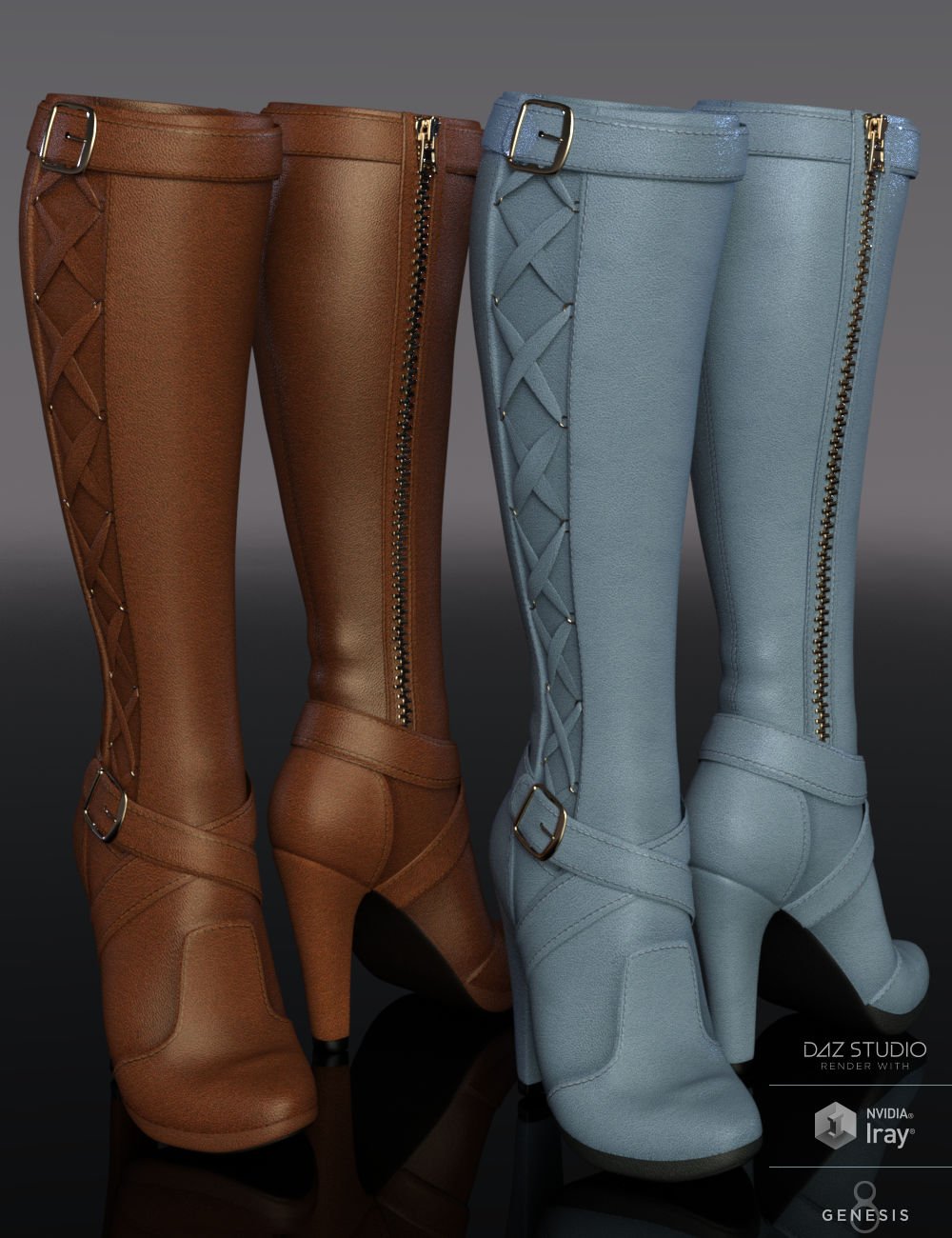 schuh daz over the knee boots