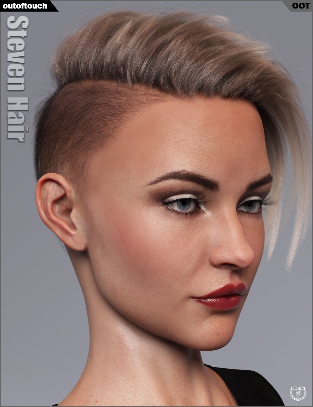 Steven Hair for Genesis 3 and Genesis 8 Steven Hair for Genesis 3 and Genesis 8 by: outoftouch, 3D Models by Daz 3D