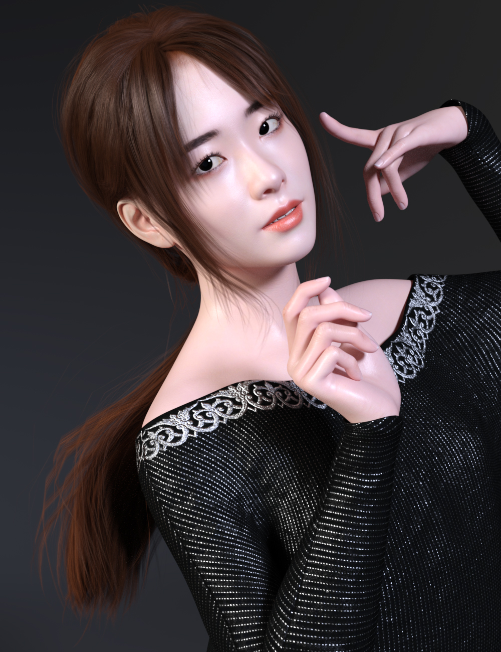 Xu Character And Hair for Genesis 8 Female by: Goanna, 3D Models by Daz 3D