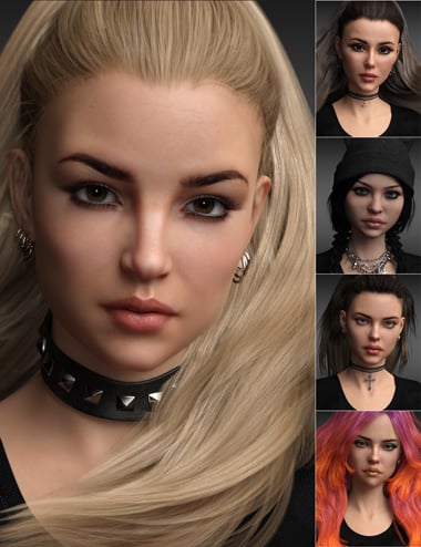 Gorgeous Morphs for Teen Raven 8 by: P3Design, 3D Models by Daz 3D
