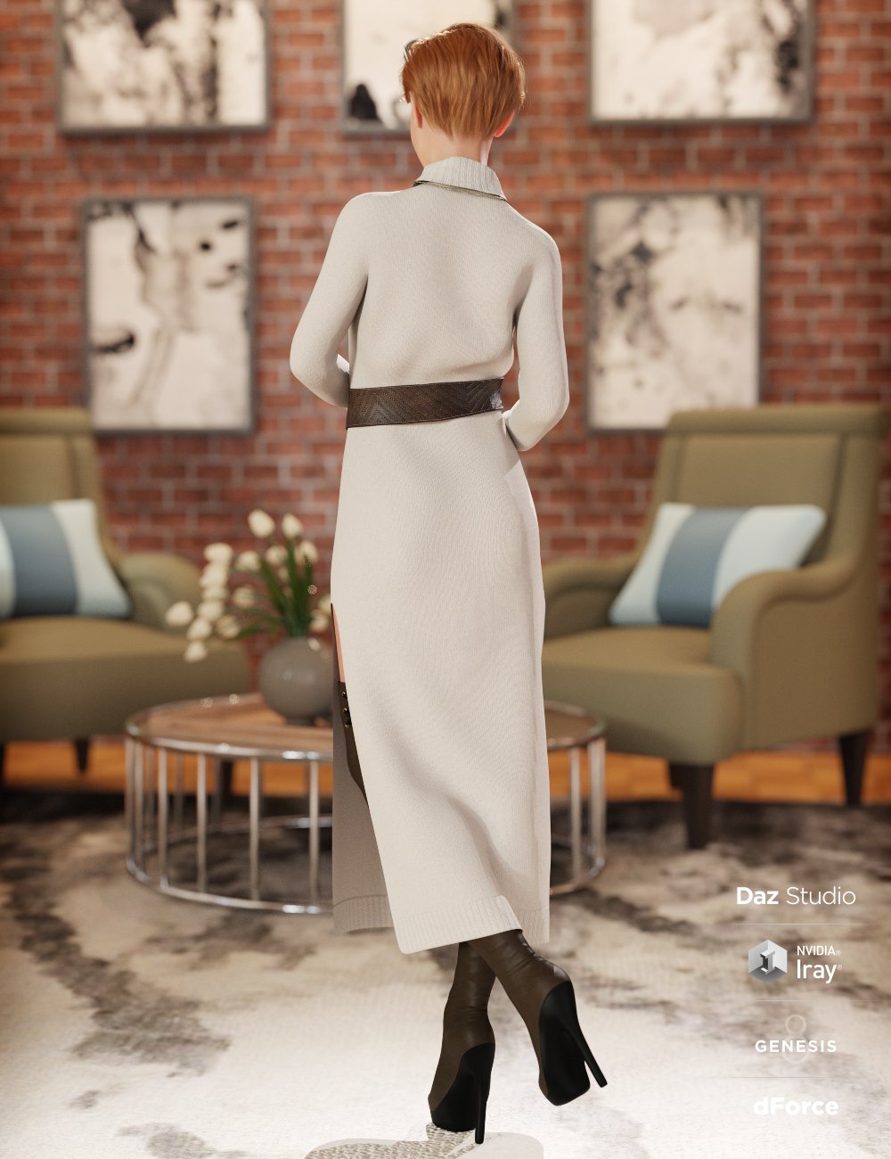 dForce Autumn Breeze Outfit for Genesis 8 Female(s) by: CynderBlueSarsa, 3D Models by Daz 3D
