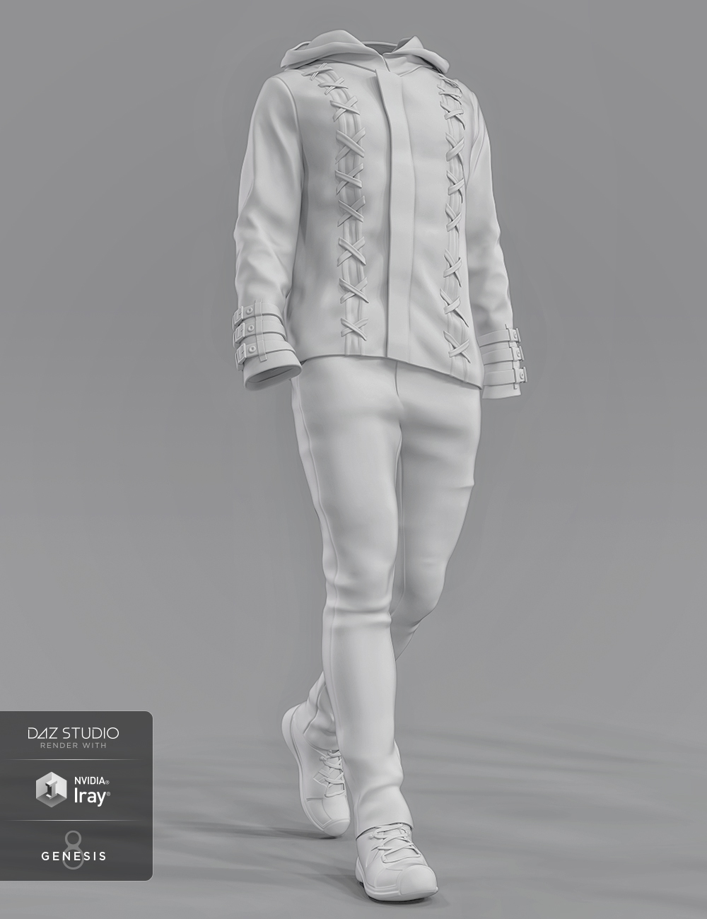 Windwalker Outfit for Genesis 8 Male(s) by: Anna BenjaminMada, 3D Models by Daz 3D