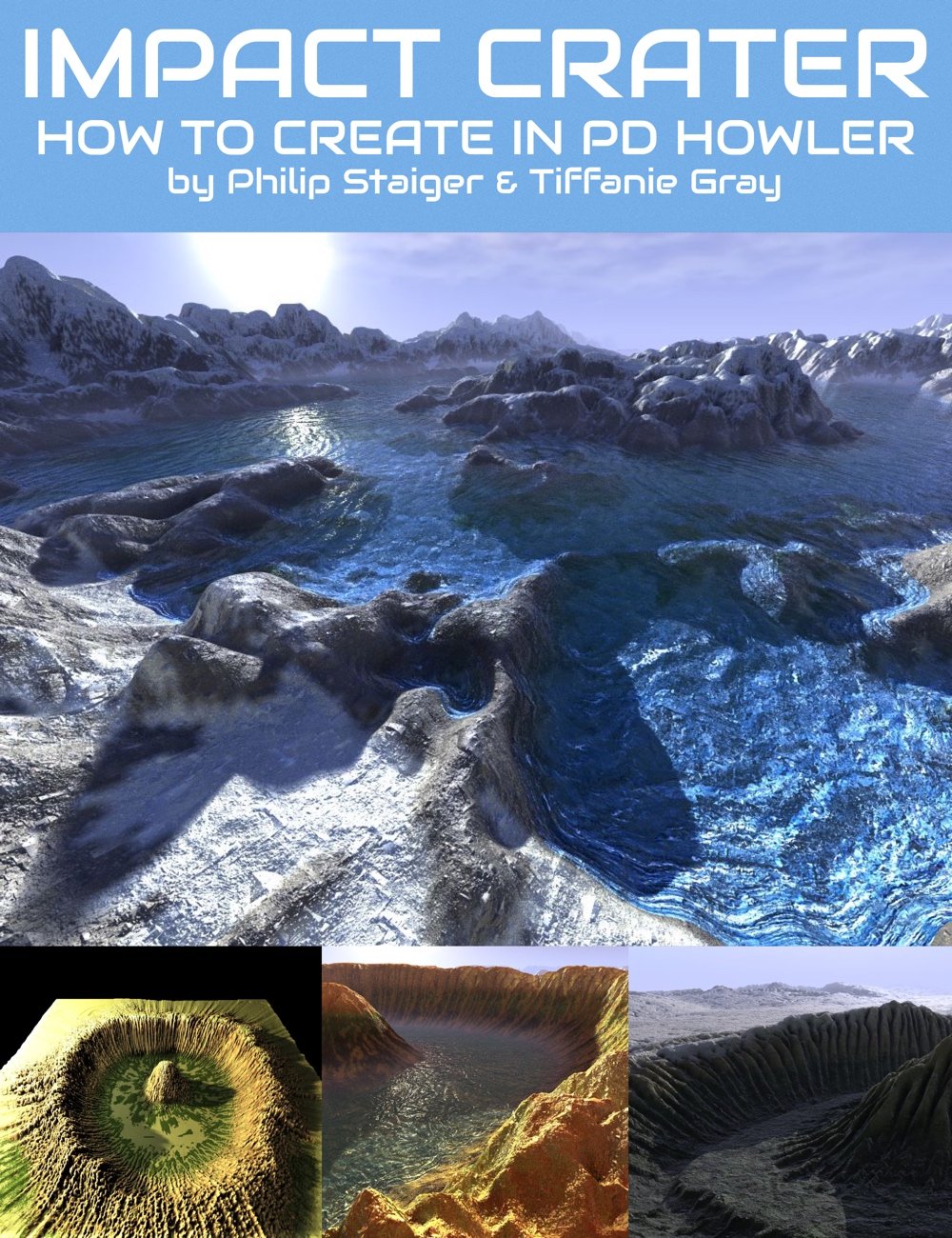 How to Create a 3D Impact Crater Scene in PD Howler by: Digital Art Live, 3D Models by Daz 3D