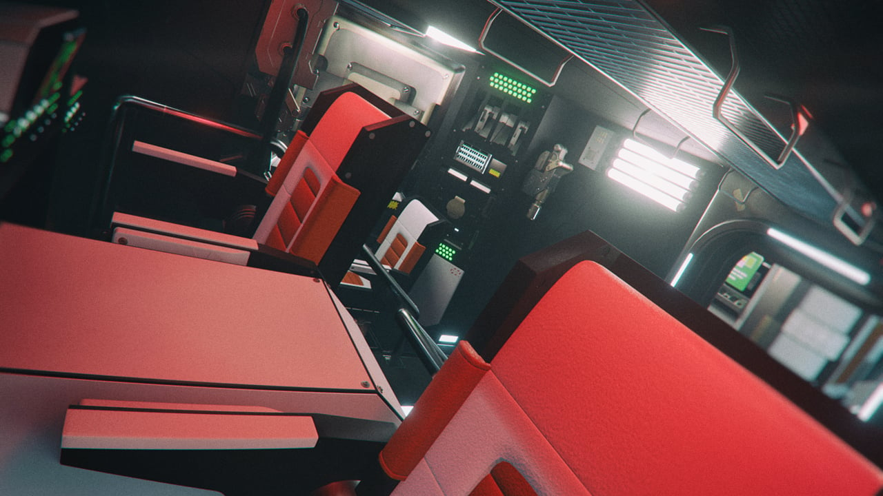 Starship Interior by: Mely3D, 3D Models by Daz 3D