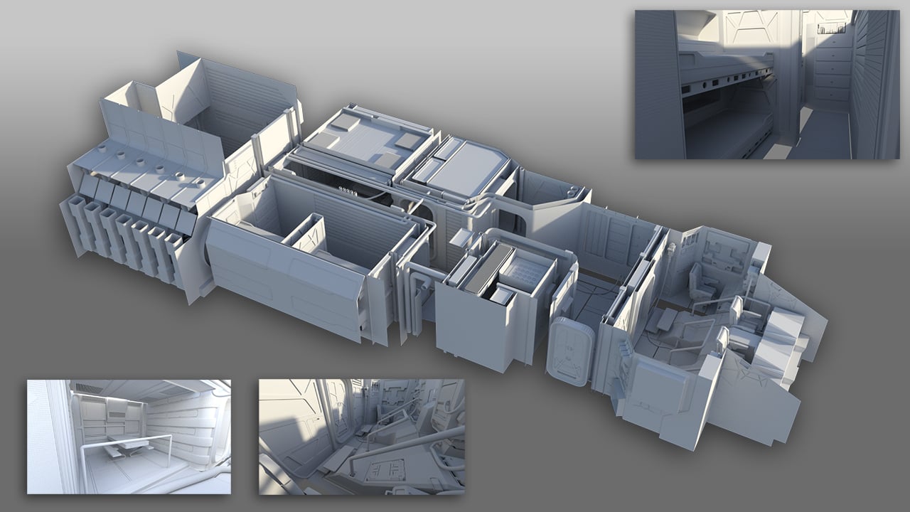 Starship Interior Starship Interior by: Mely3D, 3D Models by Daz 3D