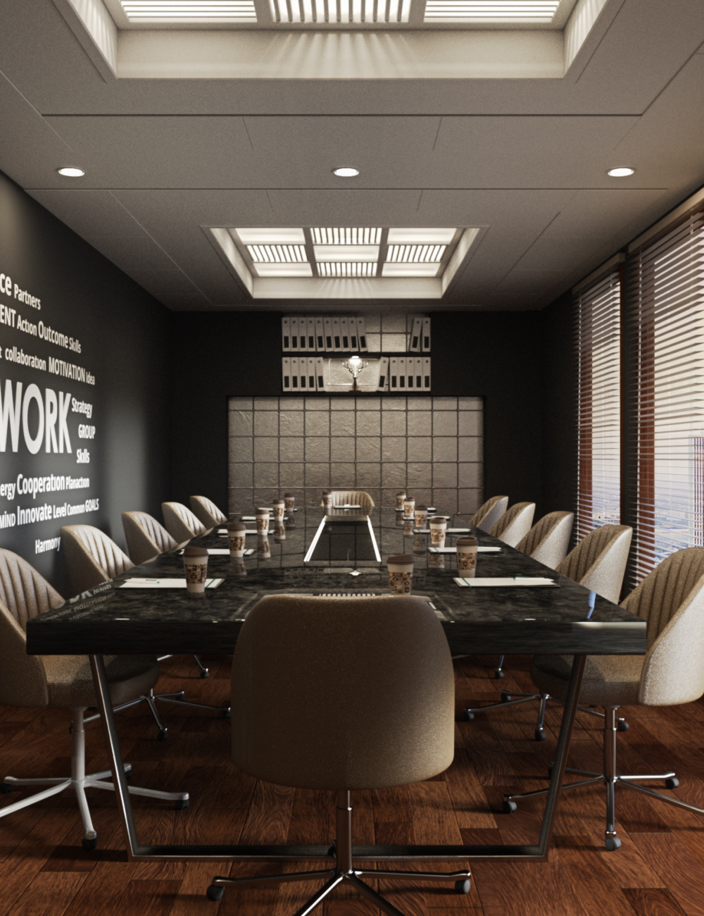 Meeting Room by: Neikdian, 3D Models by Daz 3D