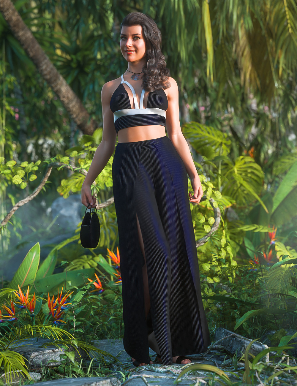 dForce Bali Babe Outfit Textures dForce Bali Babe Outfit Textures by: Anna Benjamin, 3D Models by Daz 3D