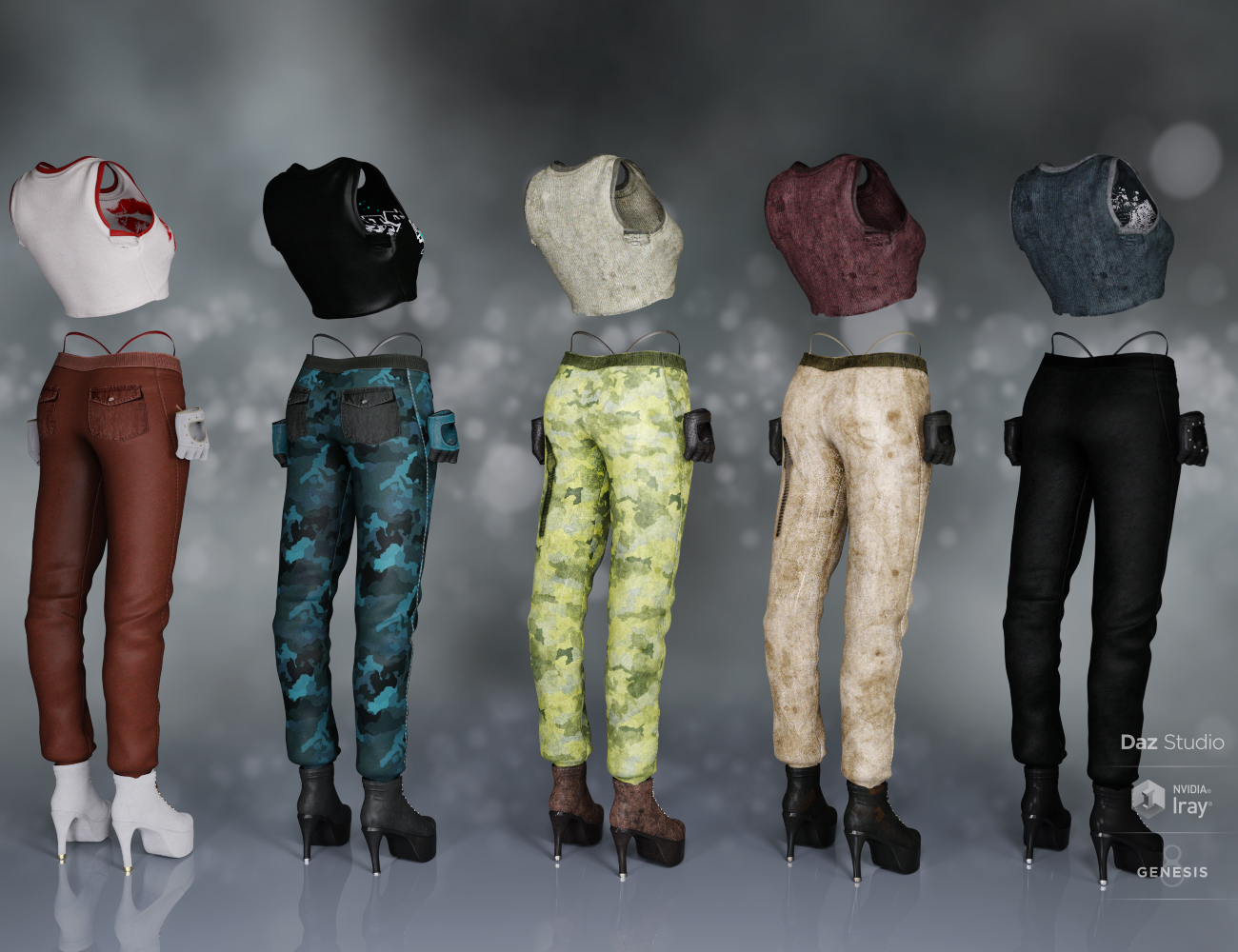 SF Outfit Textures by: Shox-Design, 3D Models by Daz 3D