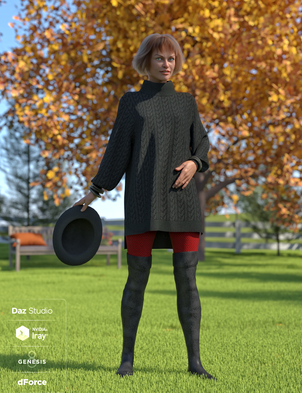 dForce Autumn Days for Genesis 8 Female(s) dForce Autumn Days for Genesis 8 Female(s) by: Anna BenjaminCynderBlue, 3D Models by Daz 3D