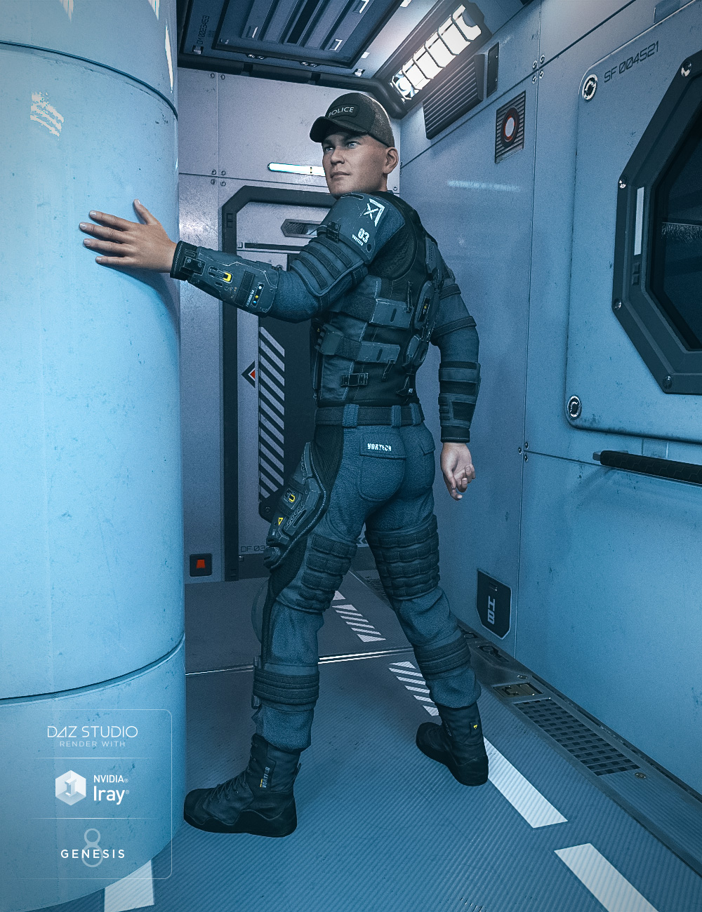 Solaris Cabin Poses for Genesis 8 Male Solaris Cabin Poses for Genesis 8 Male by: Predatron, 3D Models by Daz 3D