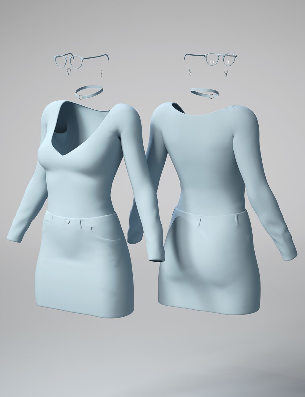 dForce Daydream for Genesis 8 Female(s) by: peache, 3D Models by Daz 3D