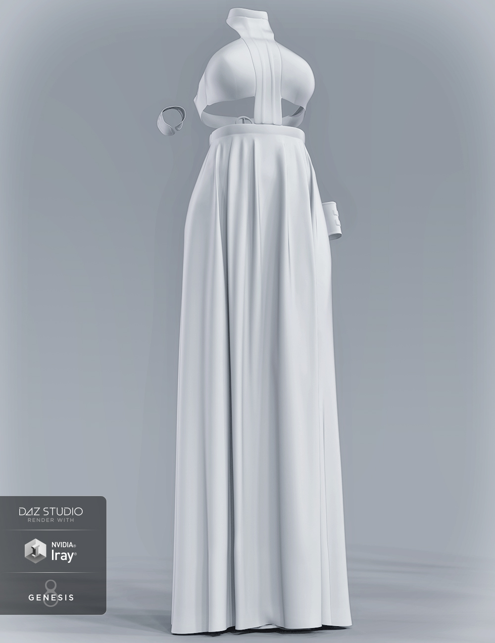 dForce Helios Outfit for Genesis 8 Female(s) by: Moonscape GraphicsNikisatezSade, 3D Models by Daz 3D