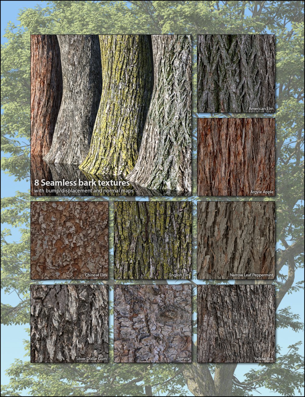 UltraTrees - Realistic Tree System | Daz 3D