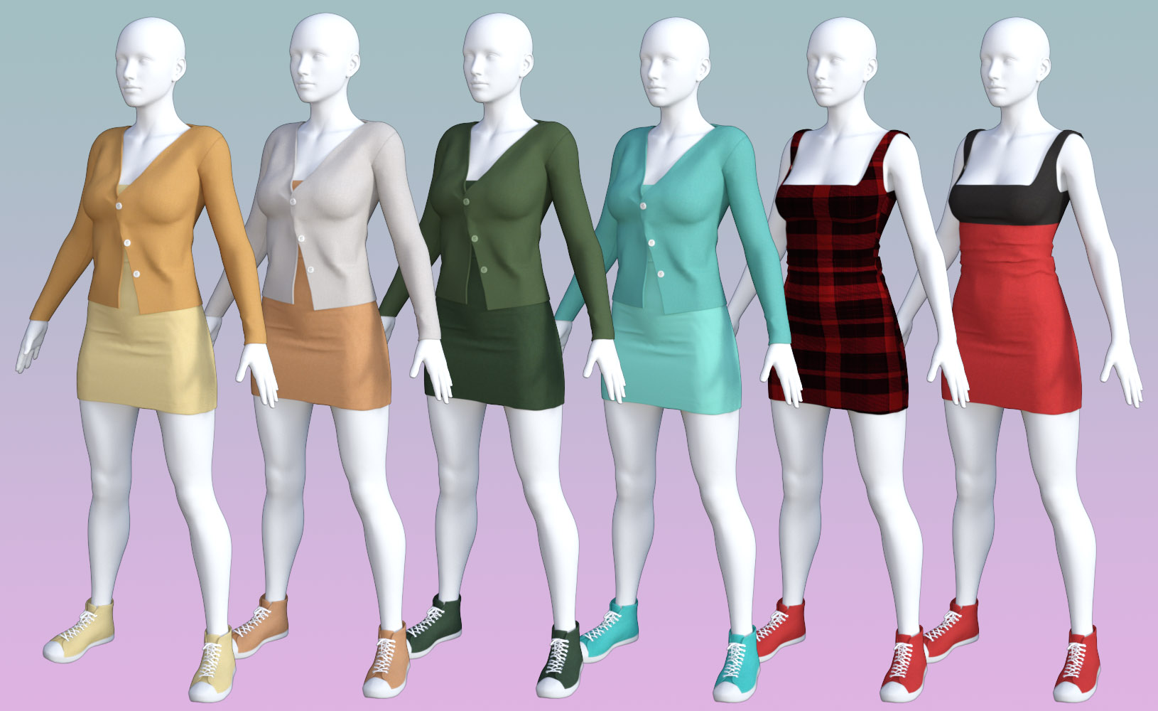 Fall Wardrobe for Genesis 8 Female(s) Fall Wardrobe for Genesis 8 Female(s) by: Oskarsson, 3D Models by Daz 3D