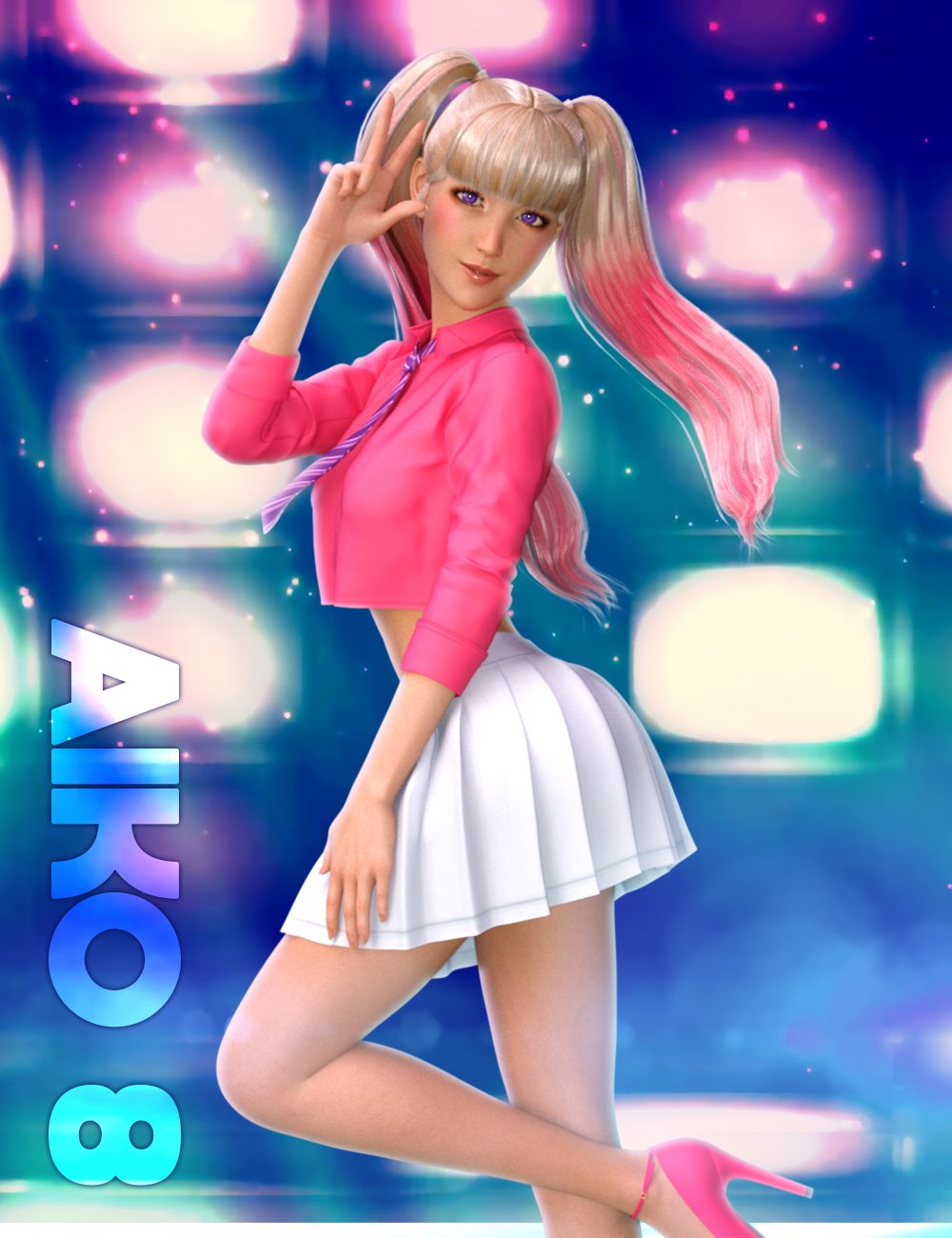 dForce K-Pop Girls 2 Outfits for Genesis 8 Female(s) dForce K-Pop Girls 2 Outfits for Genesis 8 Female(s) by: Blue Rabbit, 3D Models by Daz 3D