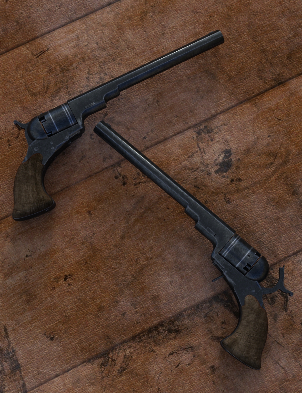 Old West Firearms Vol 2 Old West Firearms Vol 2 by: DzFire, 3D Models by Daz 3D