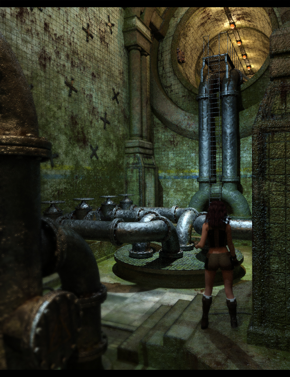 The Old Pumping Room The Old Pumping Room by: , 3D Models by Daz 3D