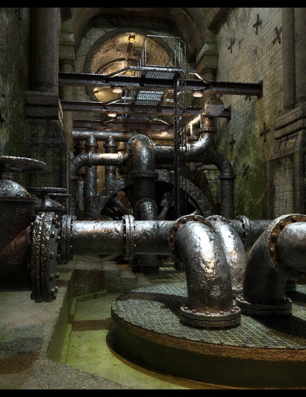 The Old Pumping Room by: , 3D Models by Daz 3D