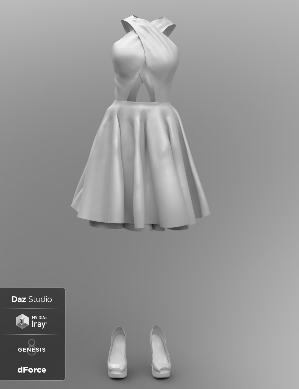 dForce Dinner Date for Genesis 8 Female(s) by: Moonscape GraphicsPoisenedLilySade, 3D Models by Daz 3D