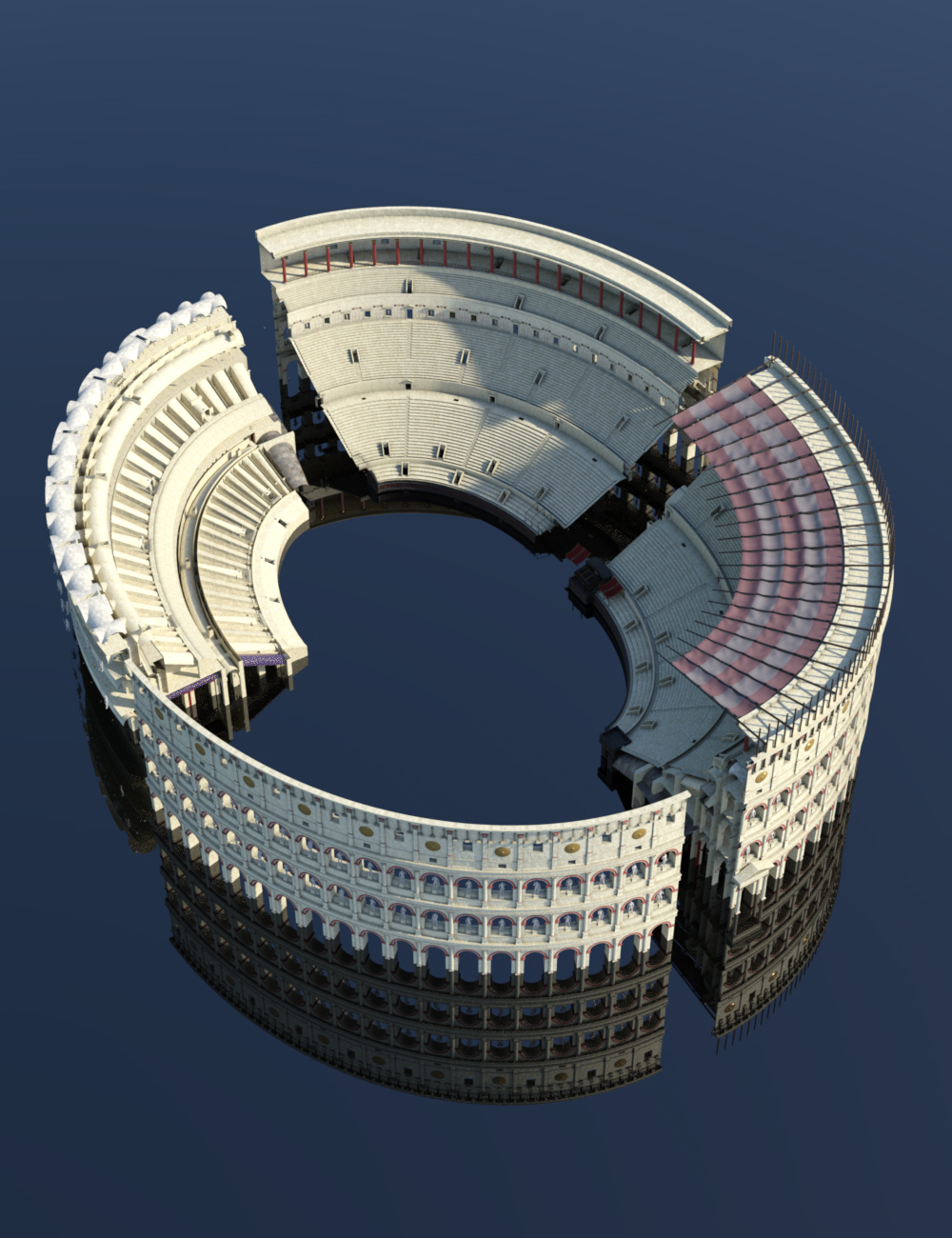 The Colosseum by: Protozoon, 3D Models by Daz 3D