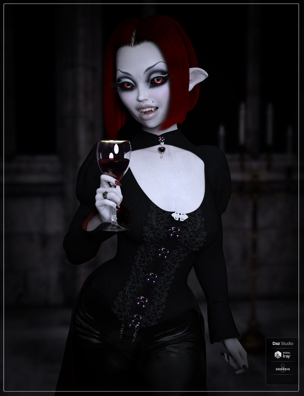 Iizaboo for Genesis 8 Female by: SpookieLilOne, 3D Models by Daz 3D