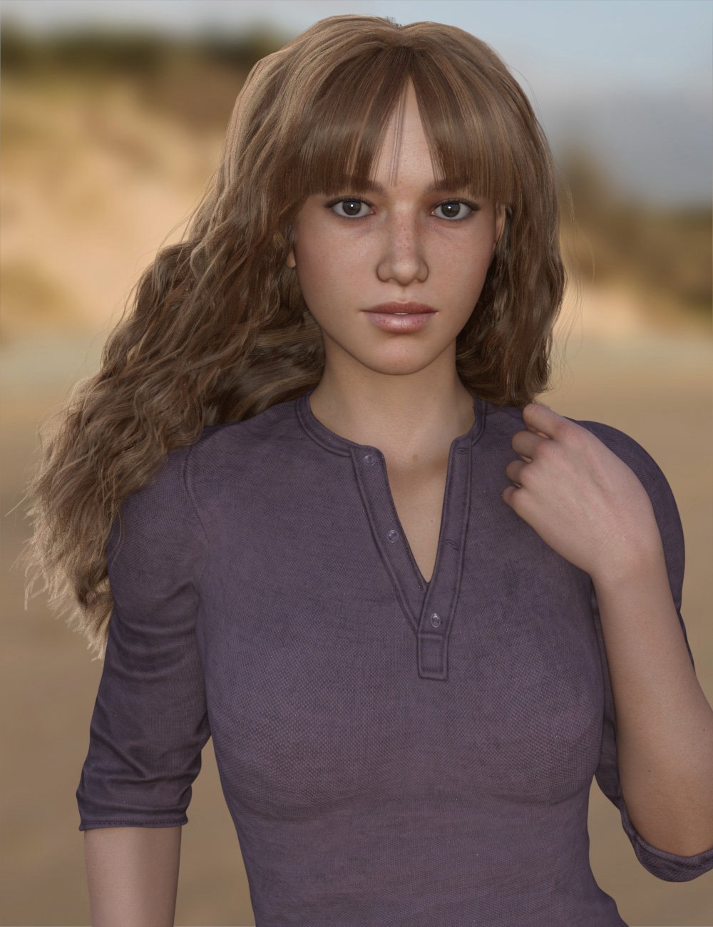 MRL dForce Long Morphing Hair for Genesis 8 Female(s) by: Mihrelle, 3D Models by Daz 3D