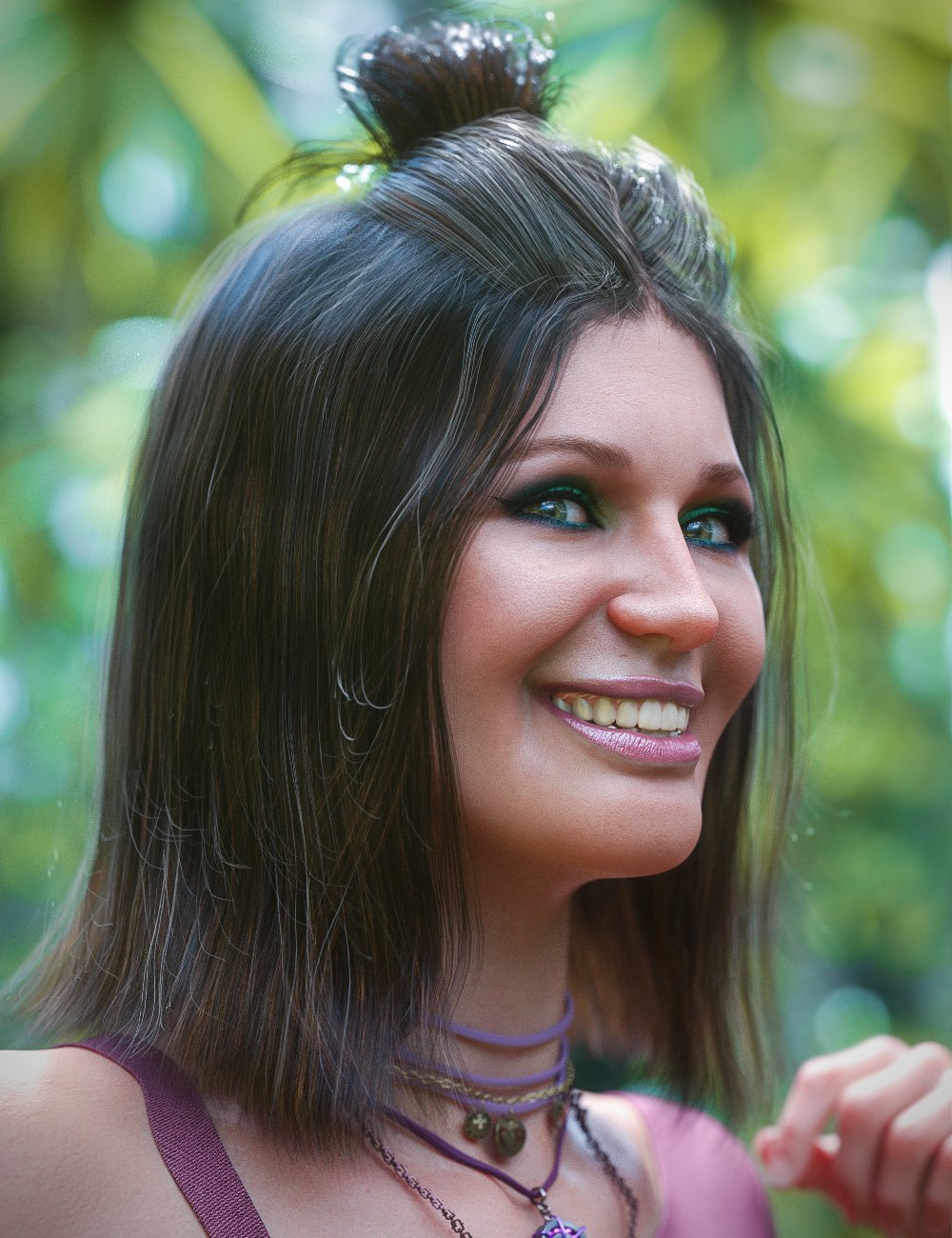 Jessie Hair for Genesis 3 and 8 Female(s)