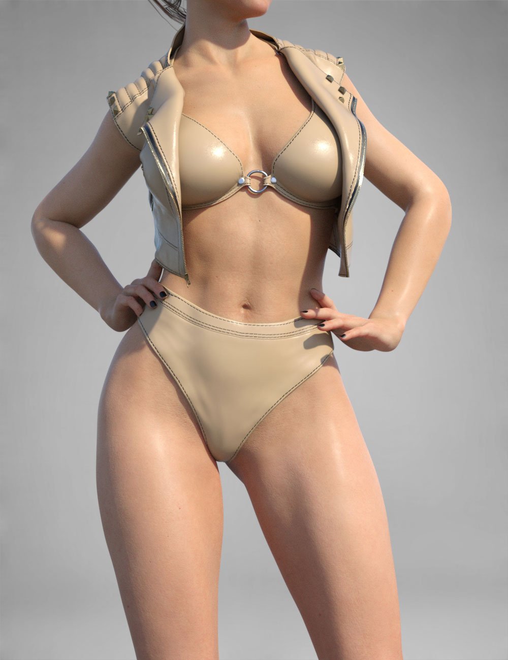 COG Leather Vest and Bikini for Genesis 8 Female(s) COG Leather Vest and Bikini for Genesis 8 Female(s) by: CatOnGlade, 3D Models by Daz 3D