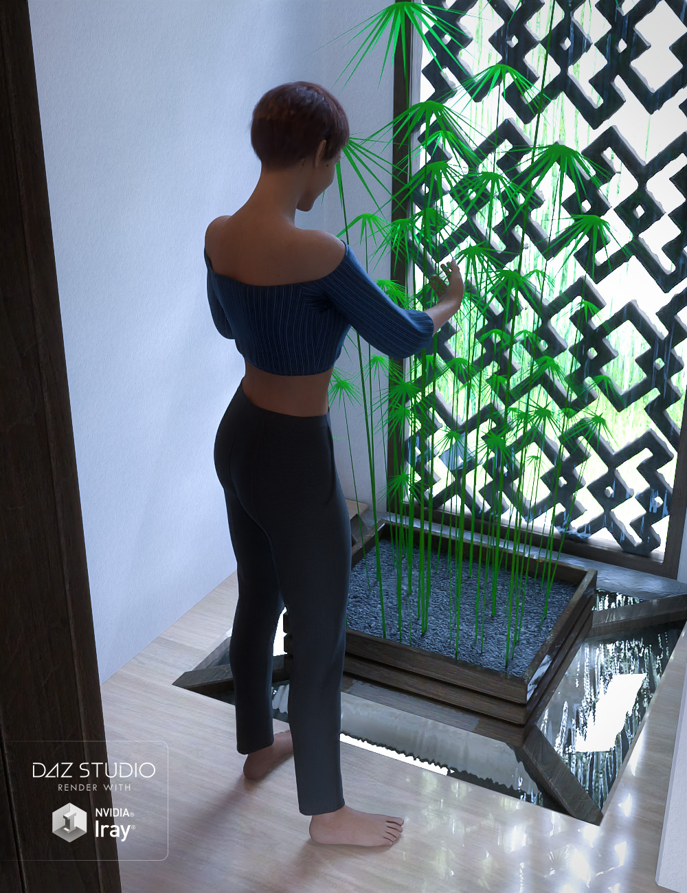 Hearth & Home Genesis 8 Female Hearth & Home Genesis 8 Female by: Three Wishes, 3D Models by Daz 3D