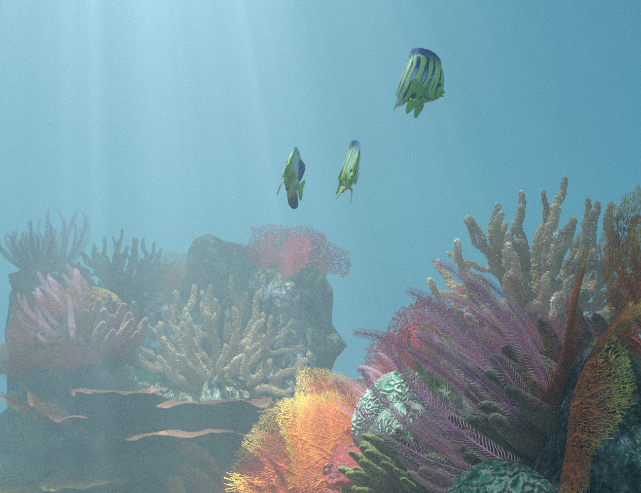 v176 Iray Coral Reef by: vikike176, 3D Models by Daz 3D