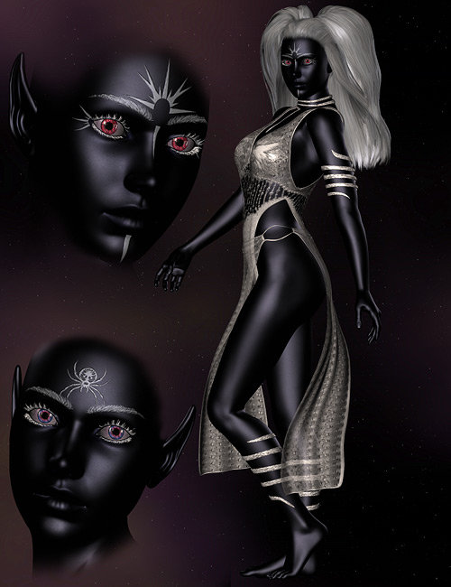 Dark And Deadly by: Daio, 3D Models by Daz 3D