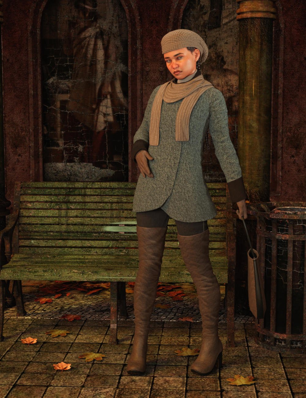 dForce Casual Autumn Outfit for Genesis 8 Female(s) dForce Casual Autumn Outfit for Genesis 8 Female(s) by: Sixus1 Media, 3D Models by Daz 3D