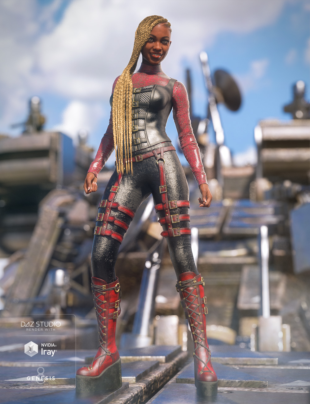 Delta Outfit for Genesis 8 Female(s)