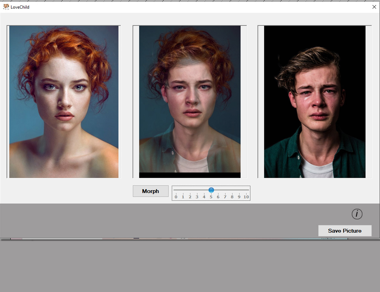 LoveChild Photo Morphing Software Daz 3D