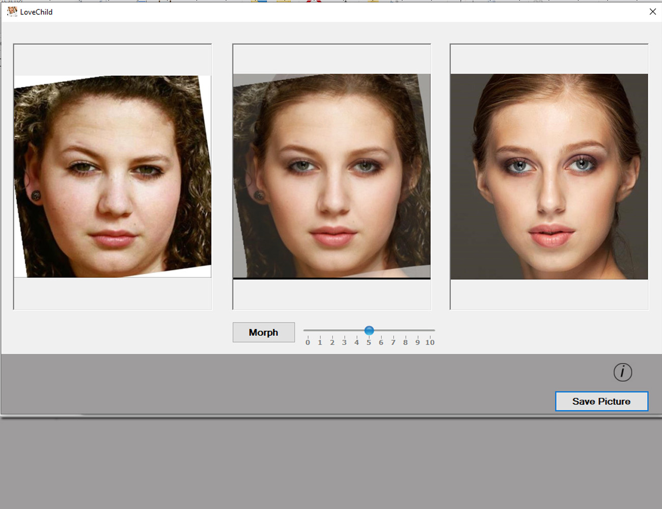 LoveChild Photo Morphing Software Daz 3D