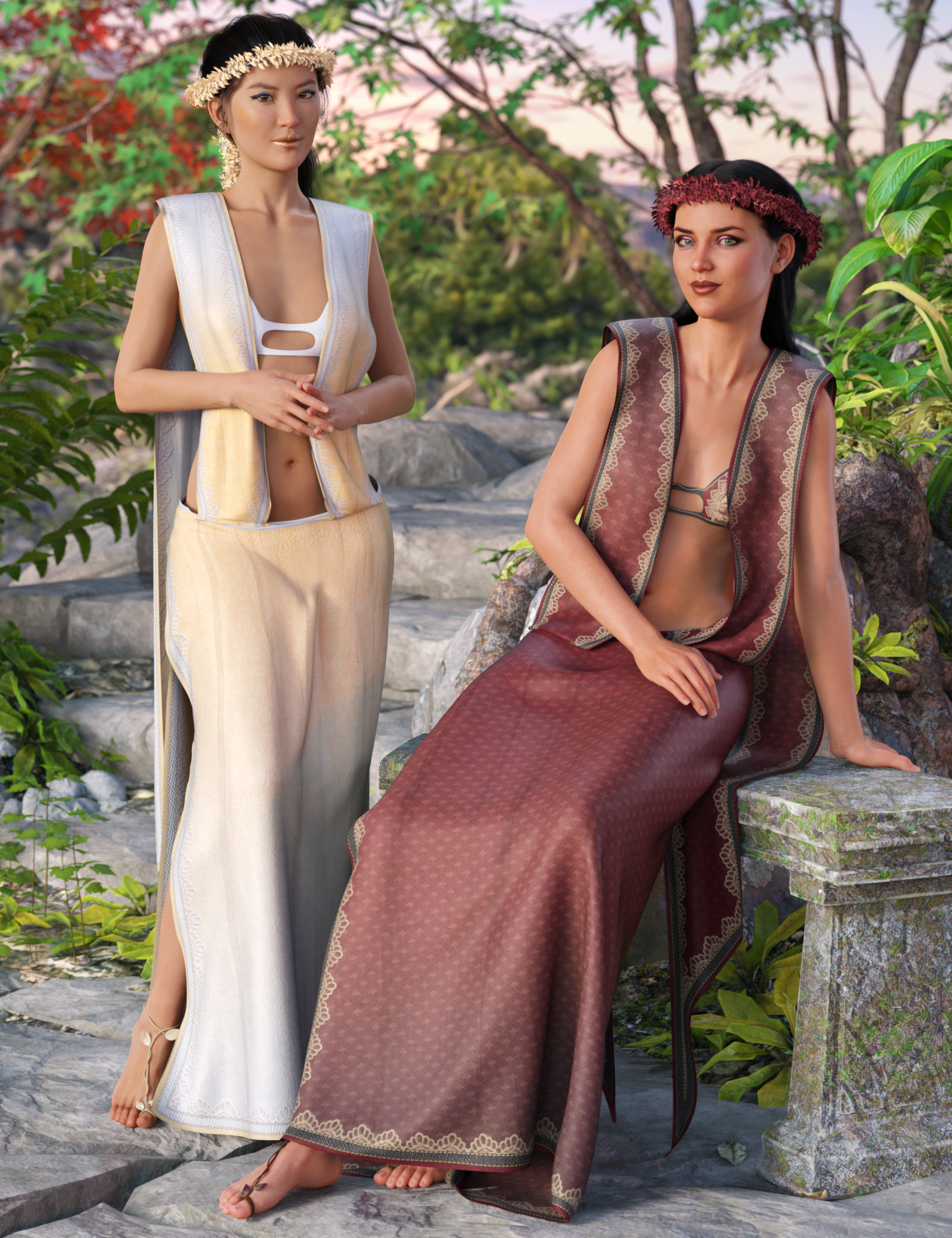 dForce Nature Deity Set for Genesis 8 Females dForce Nature Deity Set for Genesis 8 Females by: DirtyFairyPoisenedLily, 3D Models by Daz 3D