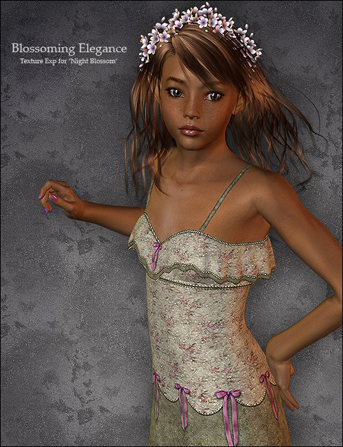 Blossoming Elegance by: Sarsa, 3D Models by Daz 3D
