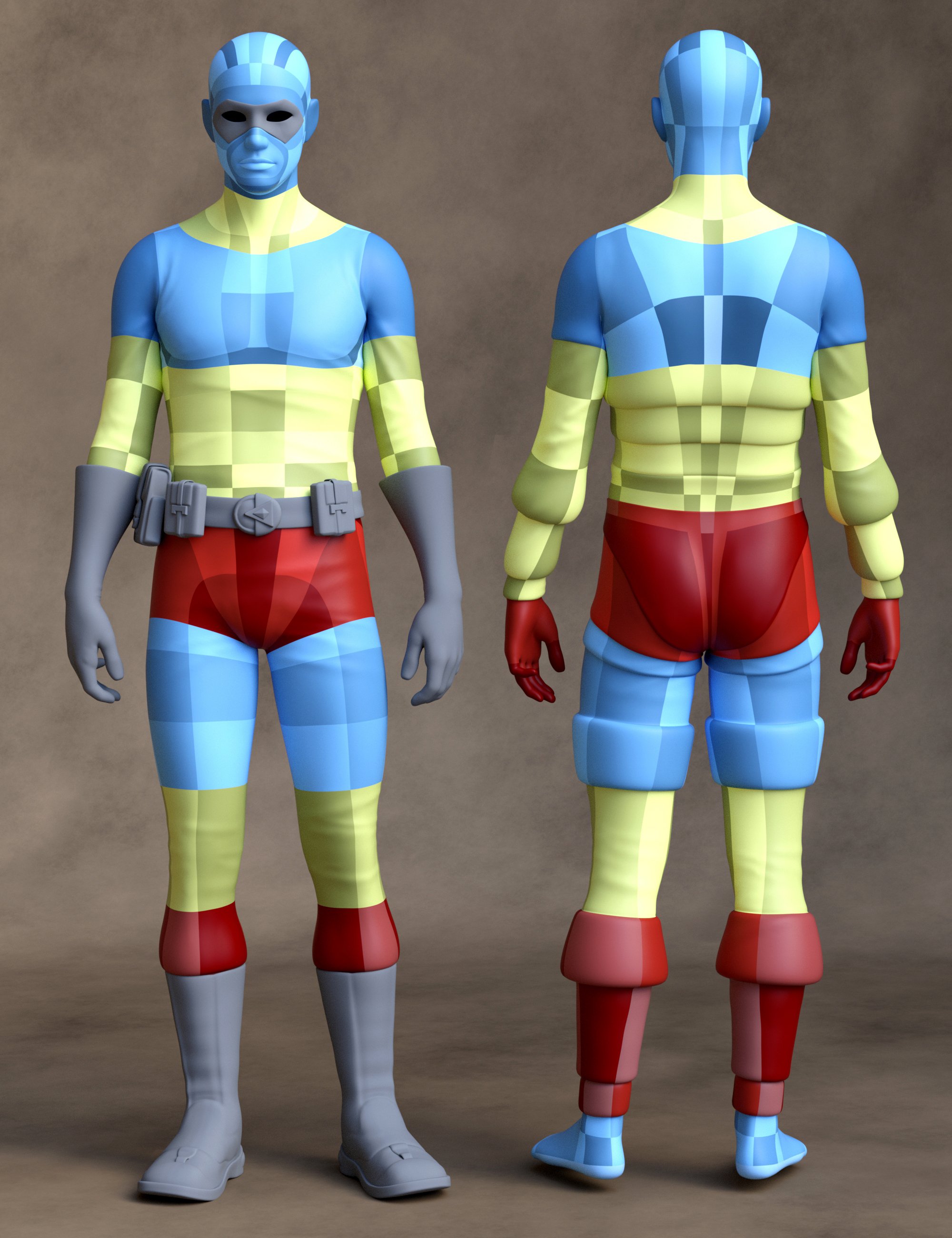 Marvelous Bodysuit for Genesis 8 Male(s) by: MadaShox-Design, 3D Models by Daz 3D
