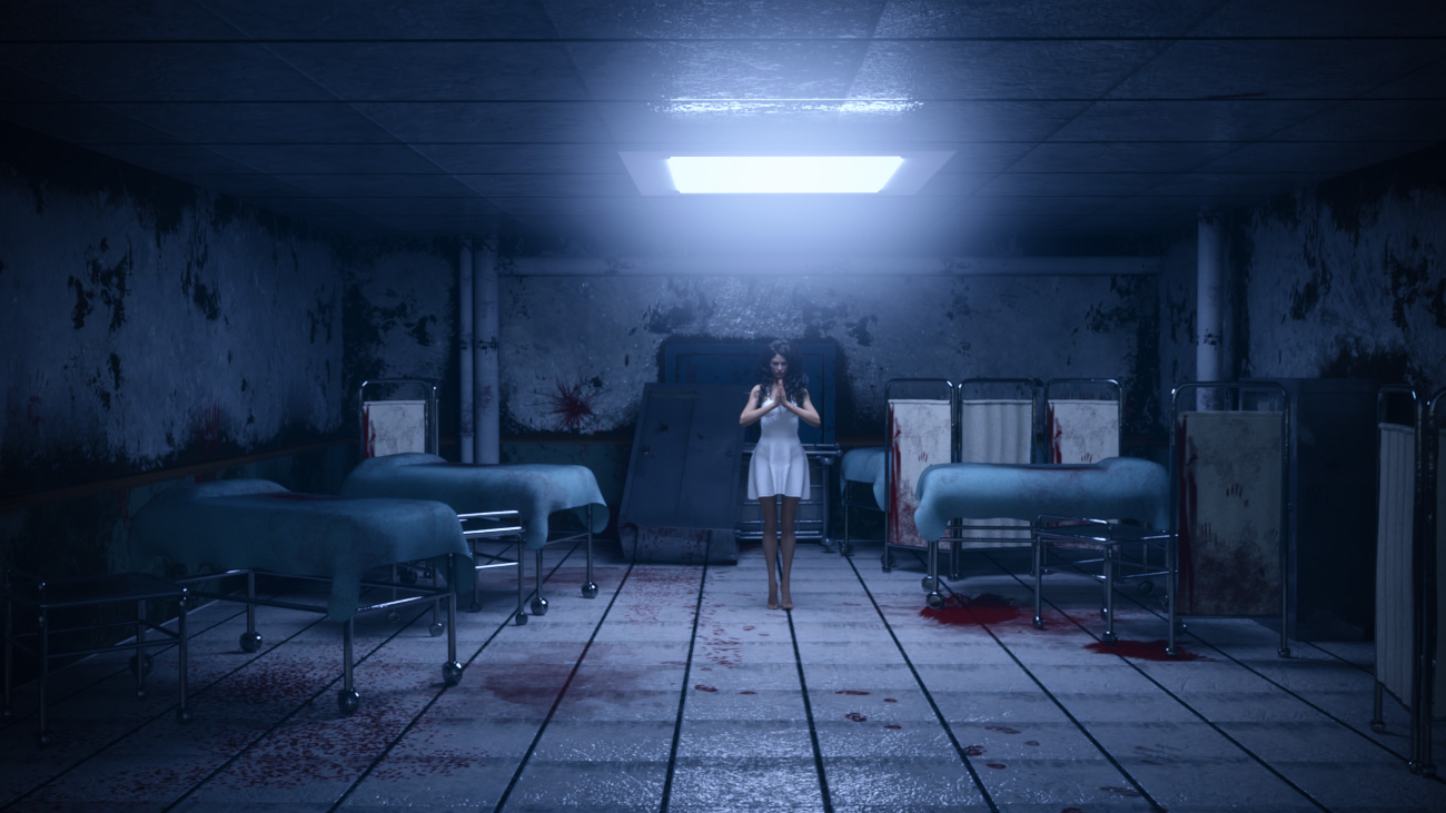 Render In A Box - Eerie Hospital Room Render In A Box - Eerie Hospital Room by: Dreamlight, 3D Models by Daz 3D