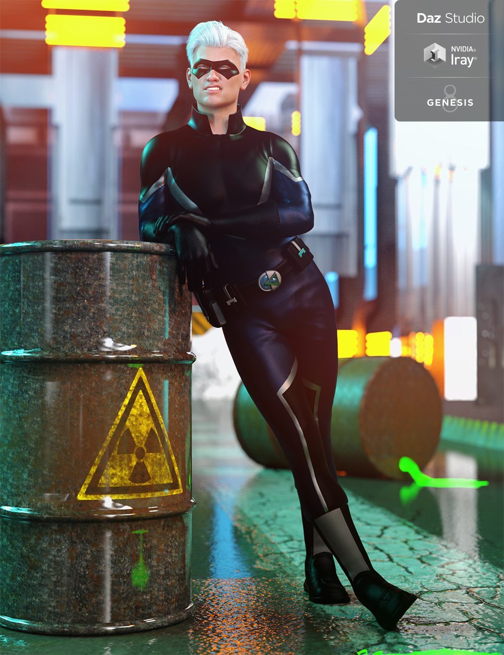 Marvelous Bodysuit Male Super Hero Textures Marvelous Bodysuit Male Super Hero Textures by: Shox-Design, 3D Models by Daz 3D