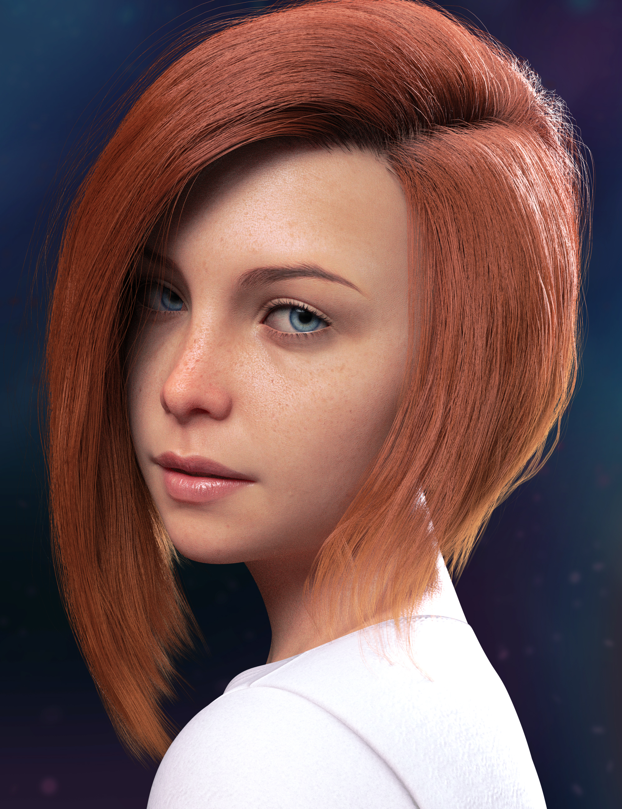 Zoey HD for Genesis 8 Female by: PedroFurtadoArts, 3D Models by Daz 3D