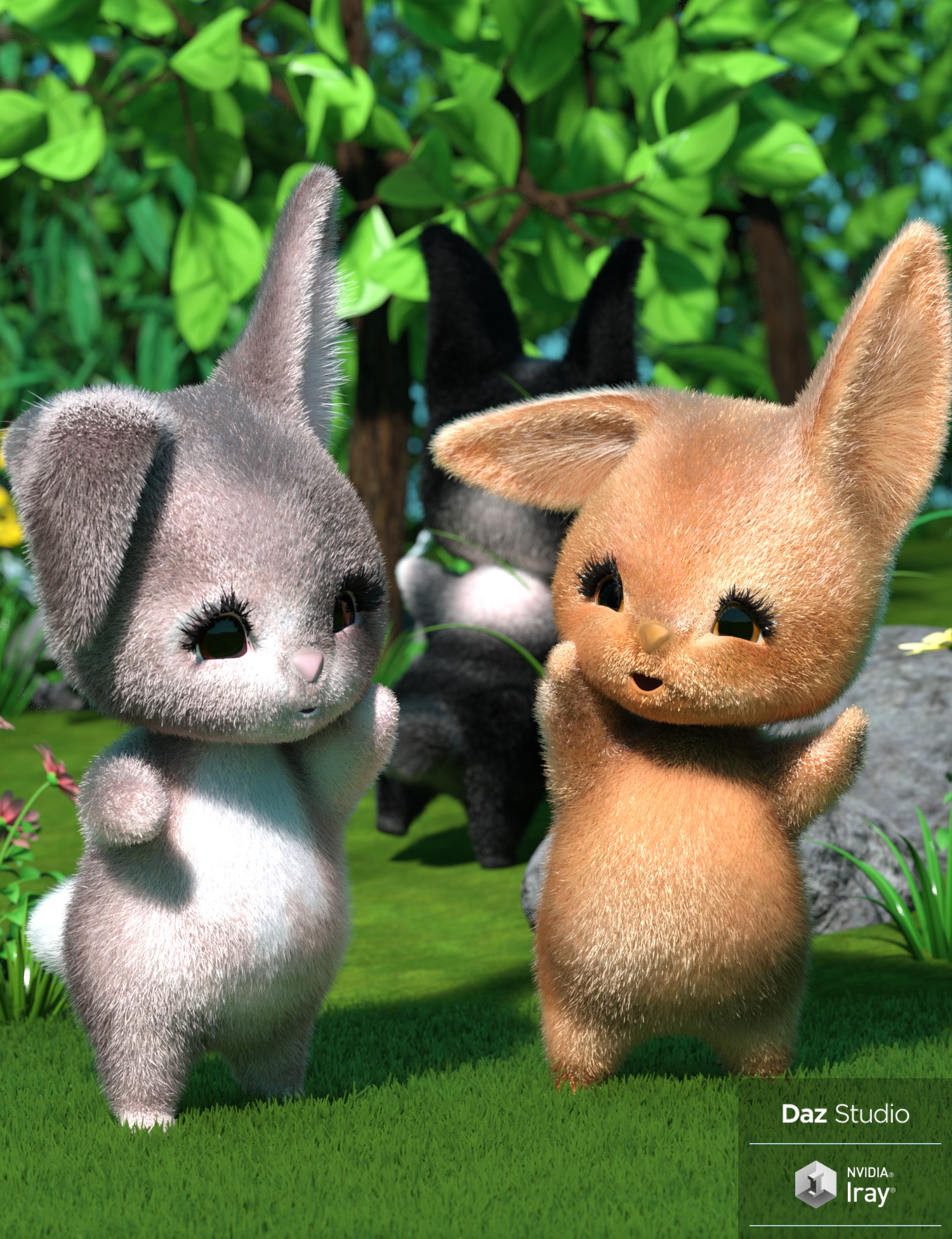 CinnaBun for Scamp The Fox by: 3D-GHDesign, 3D Models by Daz 3D