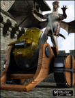 Dragon Mortar Dragon Mortar by: Valandar, 3D Models by Daz 3D