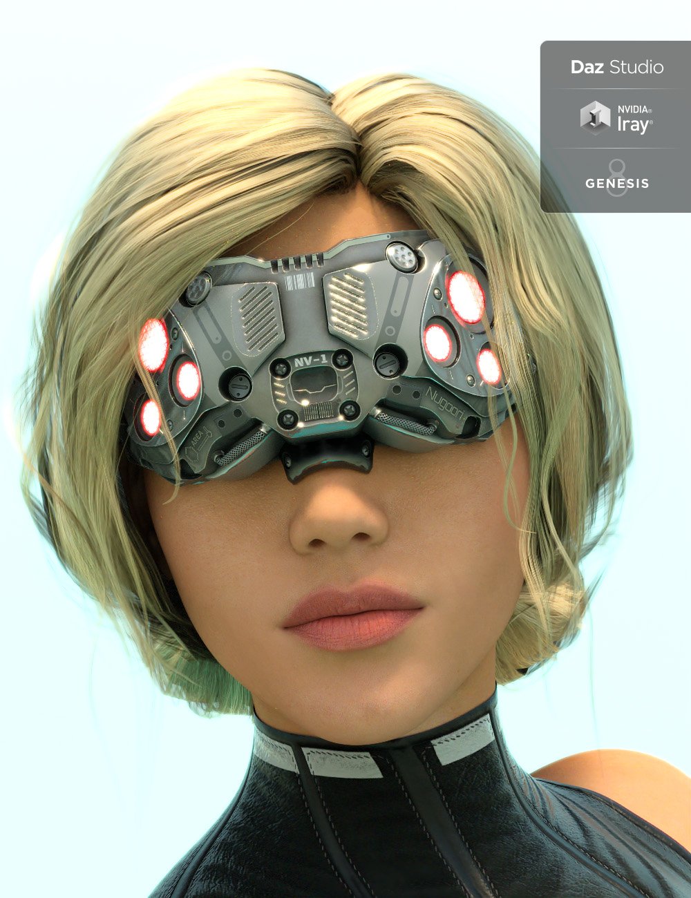 Nugoori Goggles for Genesis 8 by: chungdan, 3D Models by Daz 3D